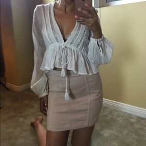 NWT Free people modern femme skirt